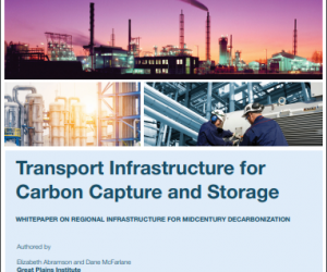 Transport Infrastructure for Carbon Capture and Storage: Regional Infrastructure for Midcentury Decarbonization