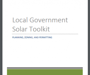 Solar Toolkit for Local Governments in Iowa