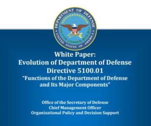 Functions of the Department of Defense and Its Major Components
