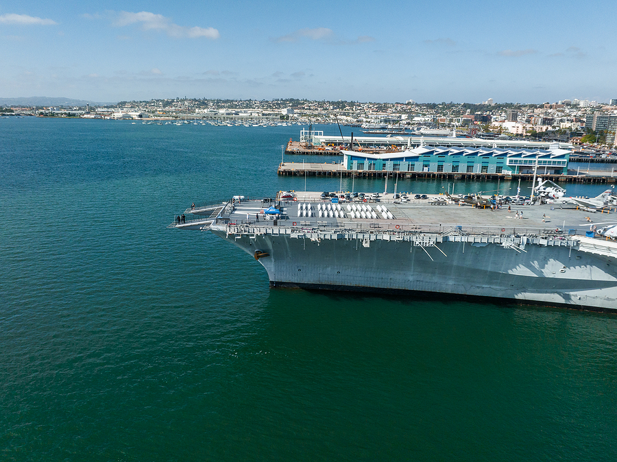 Bigstock Mighty Uss Midway An Aircraf 464261197 